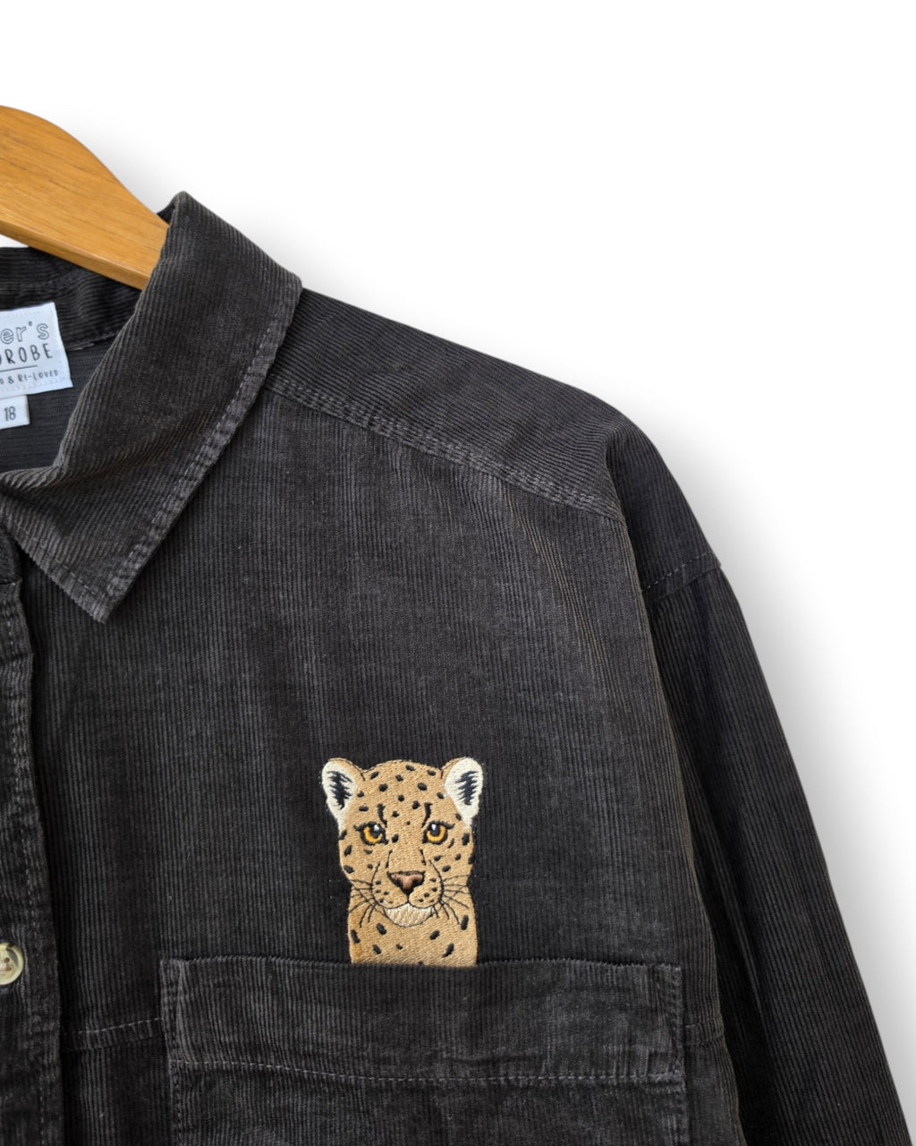 Leopard Shirt, Size 18