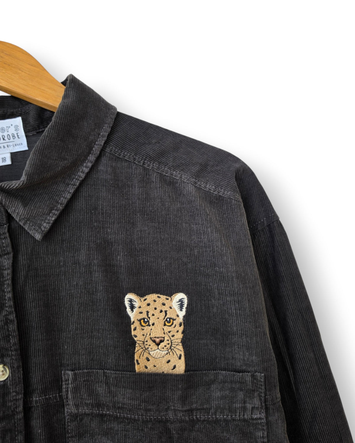 Leopard Shirt, Size 18