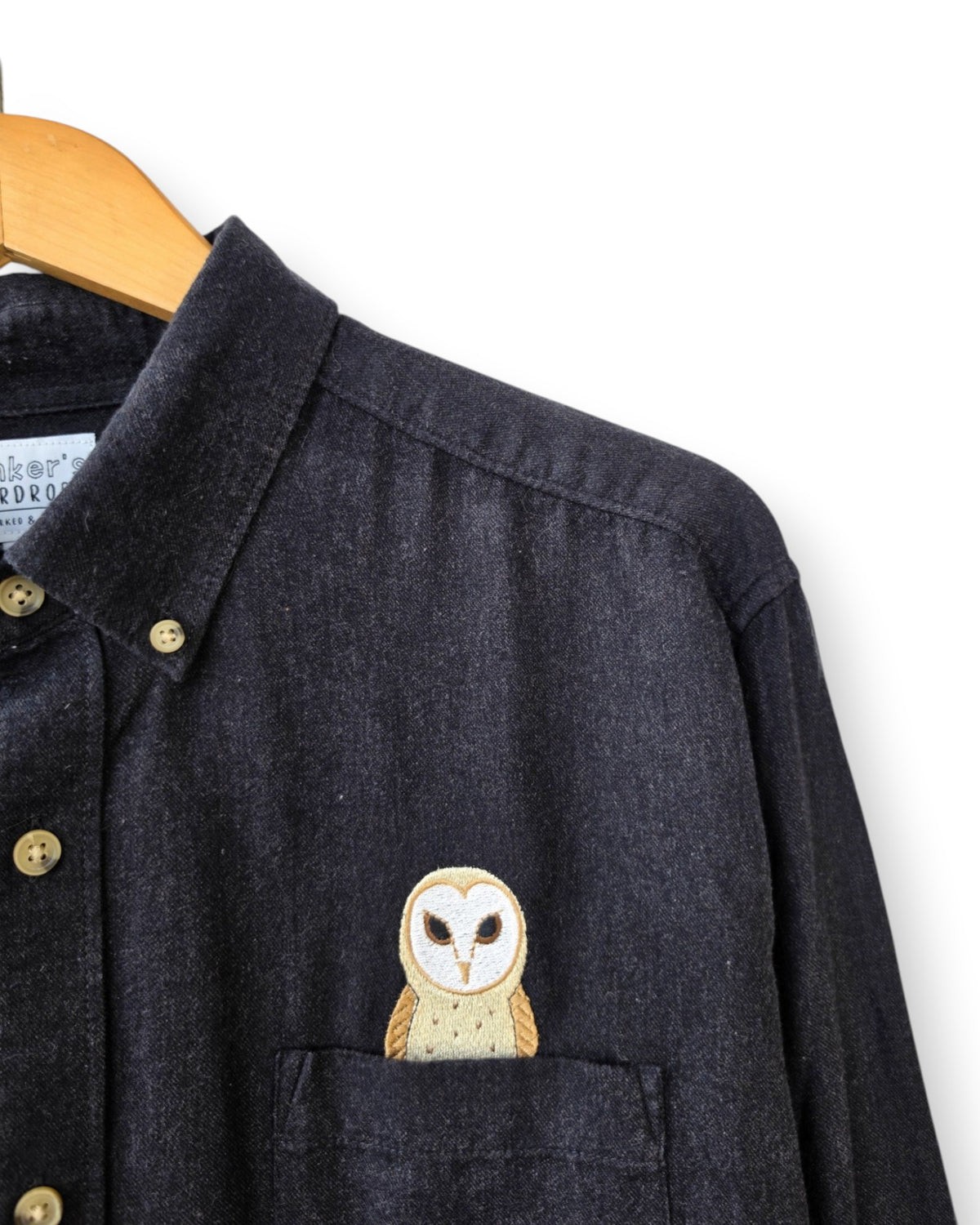 Barn Owl Shirt, Size XL