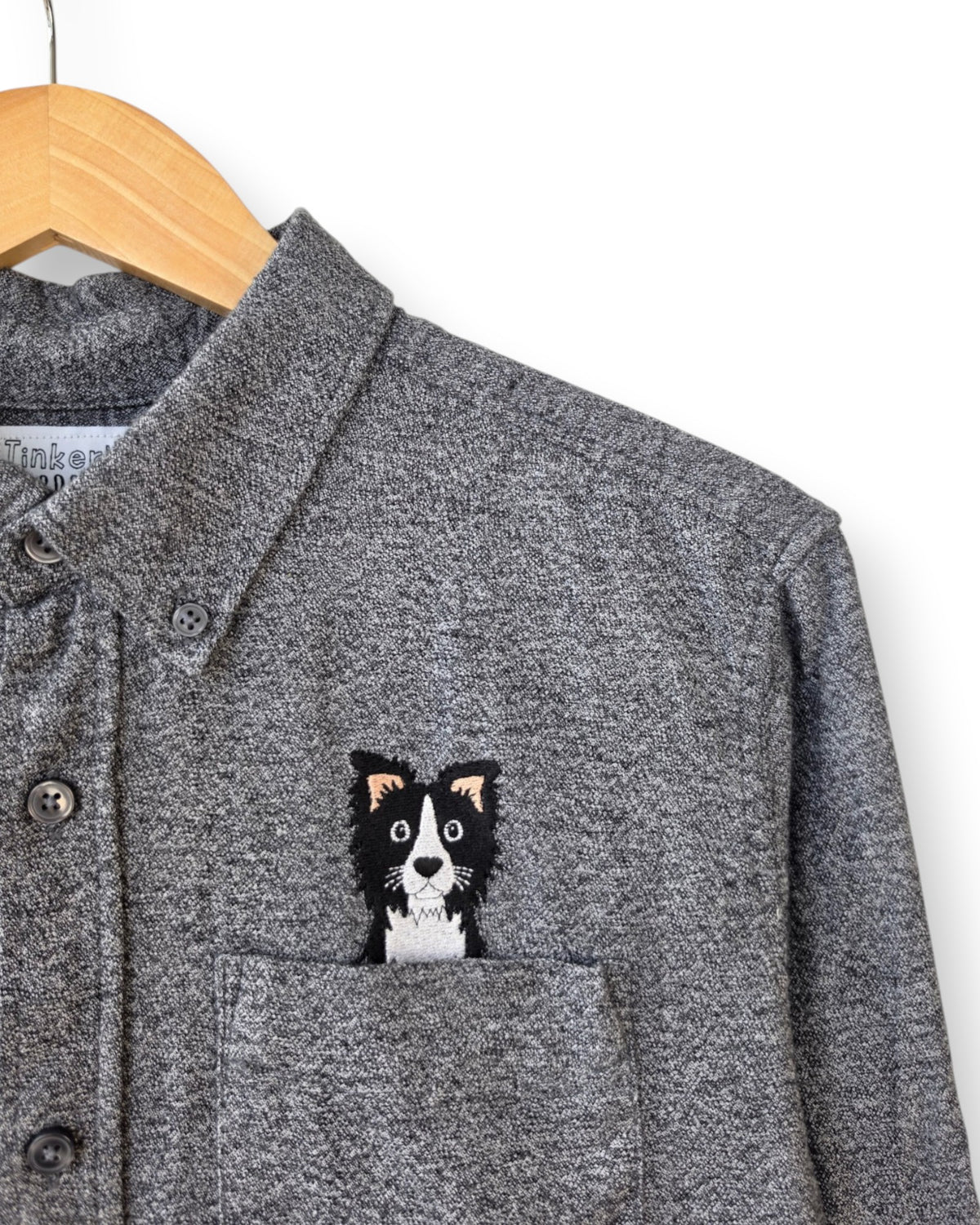 Border Collie Shirt, Size M