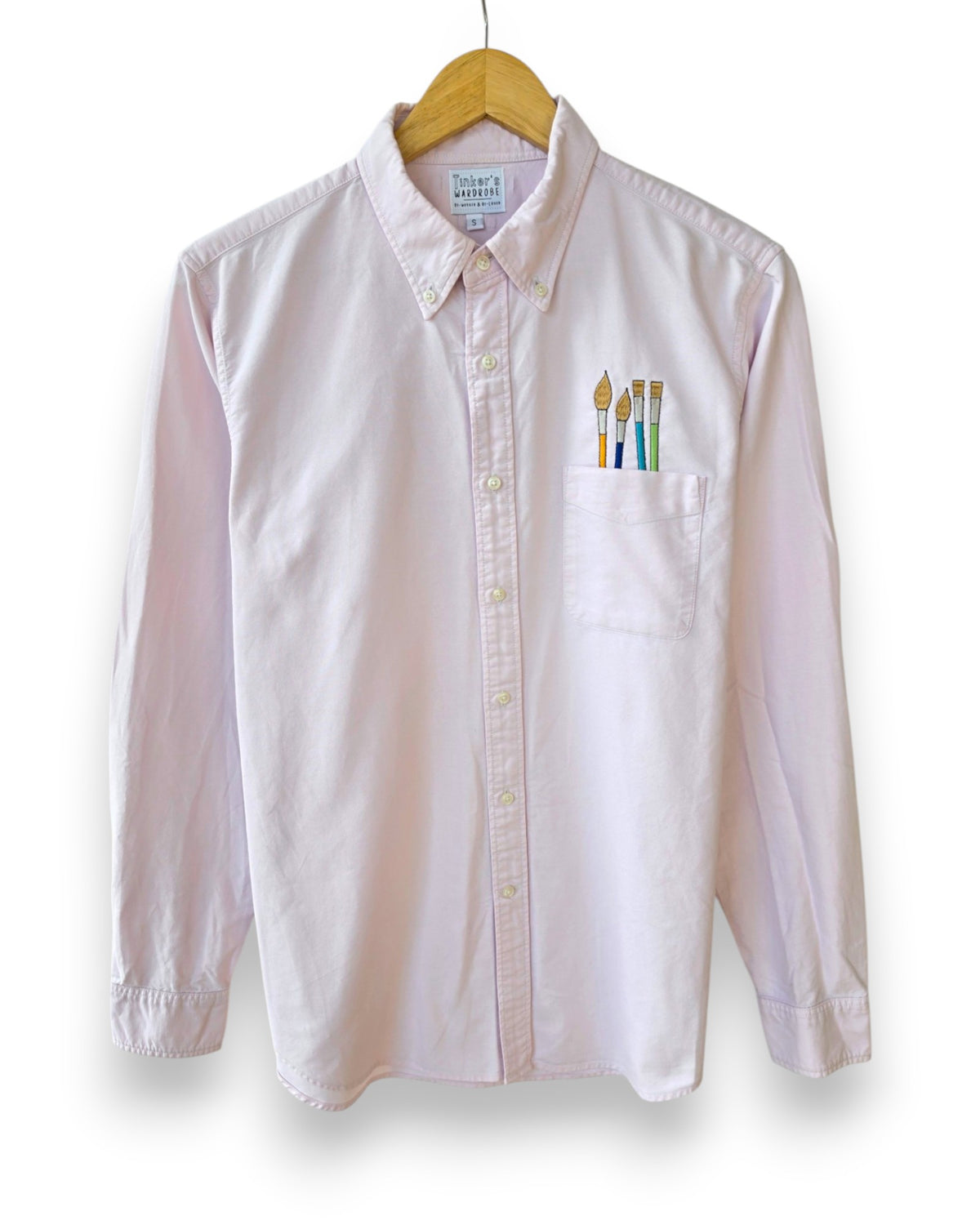 Paintbrushes Shirt, Size S