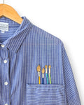 Oversized paintbrushes Shirt, Size 16