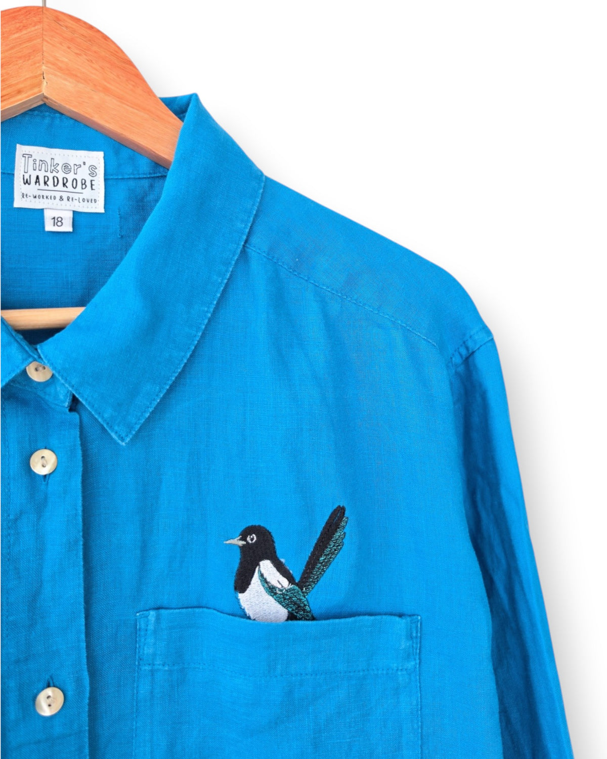 Magpie Shirt, Size 18