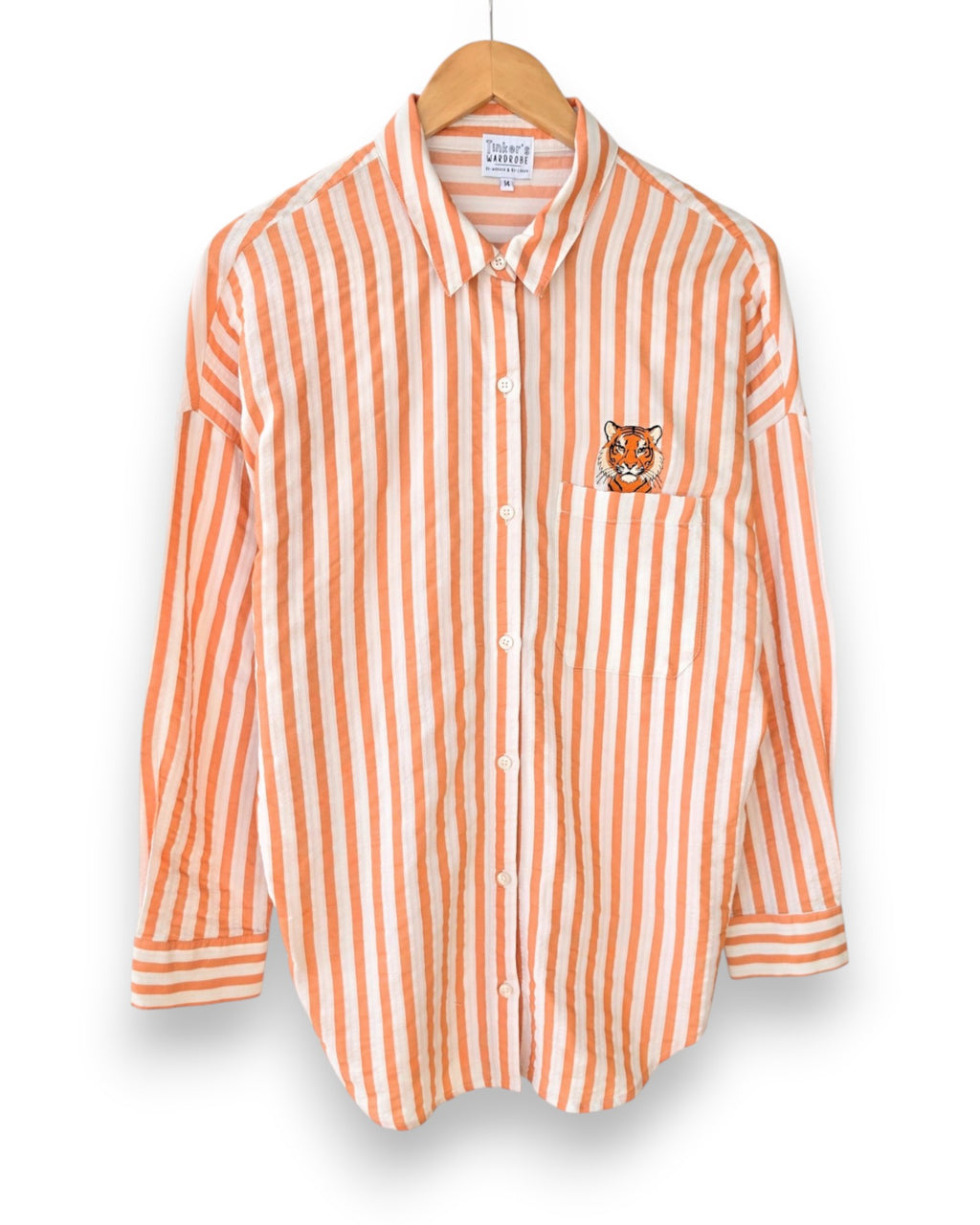 Tiger Shirt, Size 14