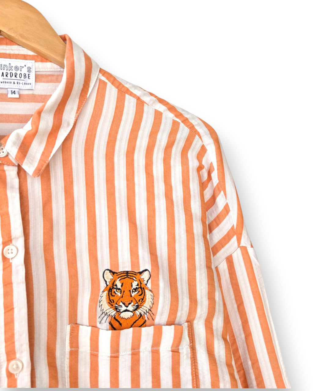 Tiger Shirt, Size 14