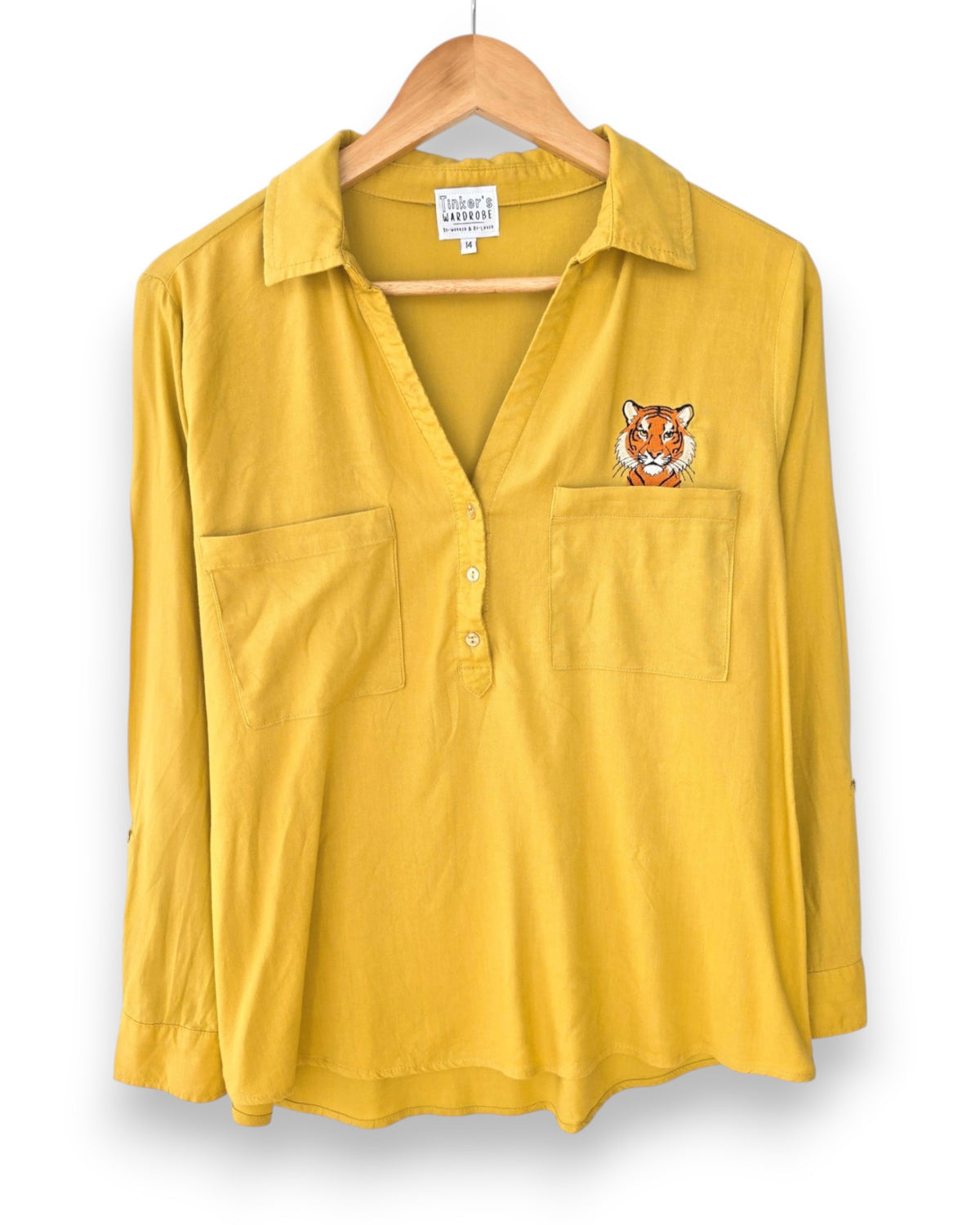 Tiger Shirt, Size 14