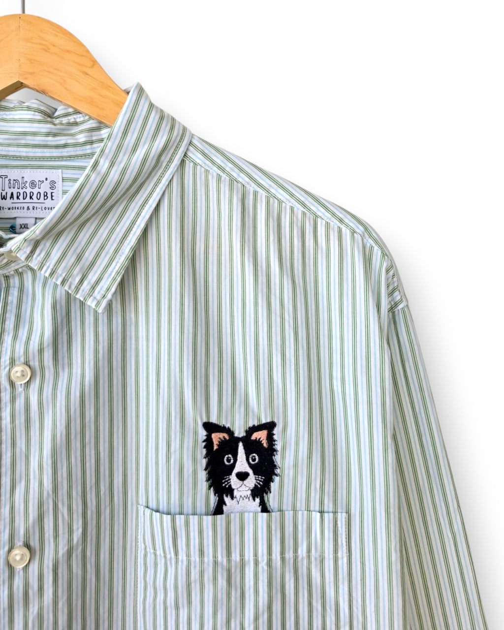 Border Collie Shirt, Size XXL