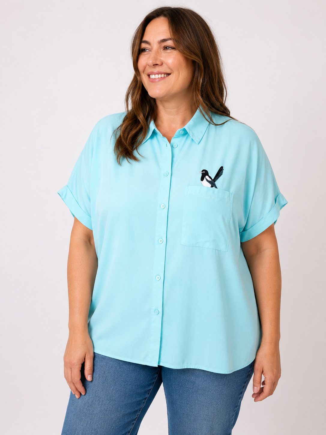 Magpie Shirt, Size 18