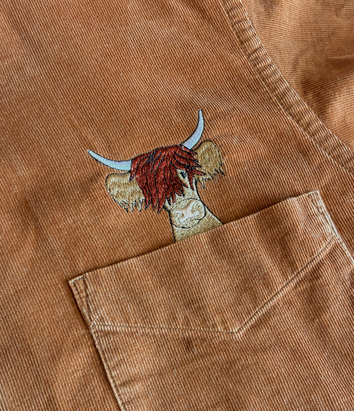 Highland Cow Shirt, Size S