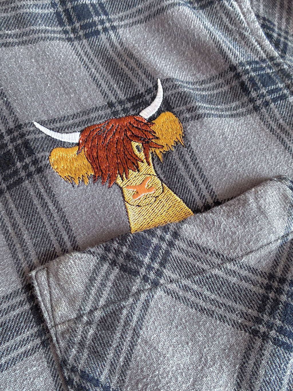 Highland Cow Shirt, Size M