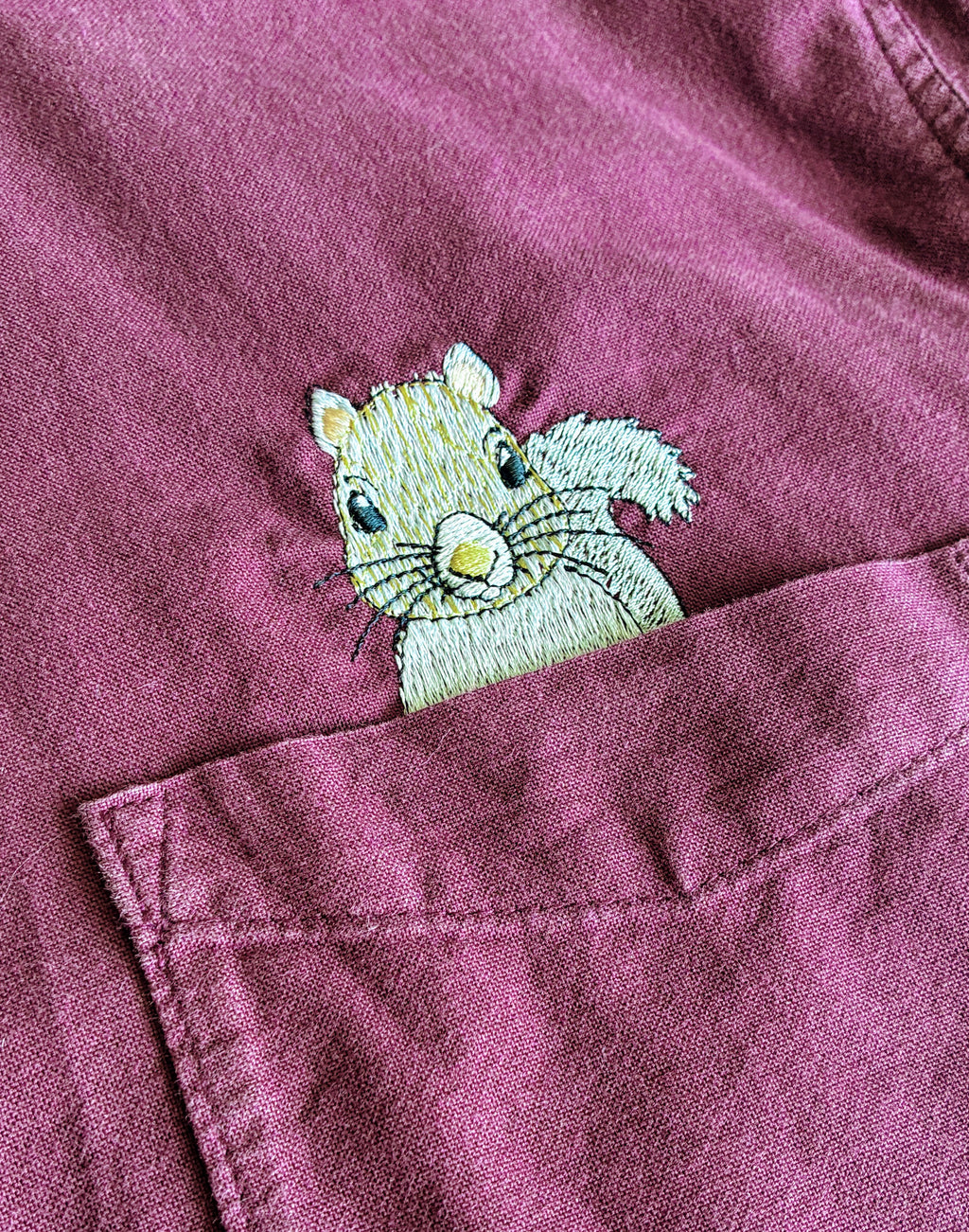 Grey Squirrel Shirt, Size XXL